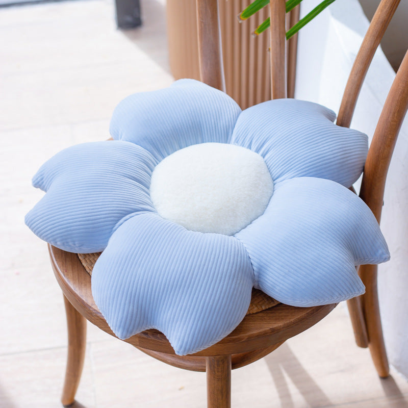 Daisy Delight Decorative Cushion - Perfect for Floor, Chair, Office or Couch